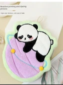 Sevimli Panda El Havlusu - 2'li Paket - Gezegen Panda - 6