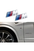 Bimbo Otomotiv M Çamurluk Arması Metal Krom 51148058881 (1 Adet) - 1