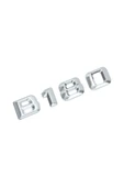 Araba etiketi W246 B180 Bagaj Yazısı Krom 2468170016 - 2