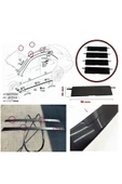 Bross Otomotiv Esr555-1 Mercedes E W212 Için 4 Adet Tavan Oluk Çıtası Port Bagaj Kapağı 2126902882 96*30 Mm thumbnail 1