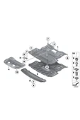 gkl Bmw F10 Lci Motor Alt Muhafaza Plastik 1.kalite 51754871251 - 2