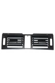 ENPA Mercedes C Seri Klima/kalorifer Izgarası W204 Ön Orta; Siyah 2007-10 2048304154 - 1