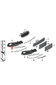 gkl Bmw 3 Serisi F30 Tampon Izgara Çıtası Sağ Ön 51117397616 - 2