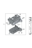 BMW 11117540058 - Blok Tapası Orijinal - 1
