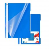 Mavi Telli Dosya Eco Noki Telli Dosya Mavi Renk 50 li 1 Paket - 1