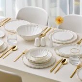 Aryıldız Margaret Gold 54 Parça Yemek Takımı - 1