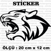 kaplan 4x4 offroad otomobil motosiklet kask atv laptop pc tablet buzdolabı kapı cam araba sticker etiketleri - 1