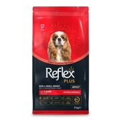 Reflex Plus Kuzu Etli Mini ve Küçük Irk Yetişkin Köpek Maması 3 Kg - 3