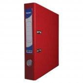 Büro Klasör Dar Kırmızı Noki Kırmızı Büro Klasörü Halkalı 1 Adet - 1
