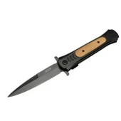 Çakı Black 22 Cm Yarı Otomatik , Kemerlikli - 1