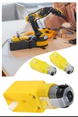 Çift Eksenli Motor Redüktörlü 6V 250 Rpm 2 Adet Sarı Dc Motor Arduino Robotik Motor Deney Okul Bilim Araba Yapım - 4