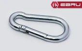 Yaylı Karabina, Çengel, Kanca 6mm - 5 Adet - 1