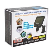 Powermaster PM-18798 4.3 İnç Lcd Kendinden Ekranlı 3.6 MP Taşınabilir HD Dijital Mikroskop Hassas İş Tamirci Mikroskop - 4