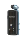 F580 Dijital Göstergeli Makaralı Titreşimli Bluetooth Kulaklık Mavi - 1