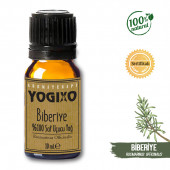 %100 Doğal Biberiye Uçucu Yağı 10 ml Sertifika Kartlı Keseli Saf Organik Uçucu Yağ Aromaterapik - 1