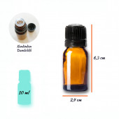 %100 Doğal Biberiye Uçucu Yağı 10 ml Sertifika Kartlı Keseli Saf Organik Uçucu Yağ Aromaterapik - 6
