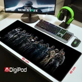 Gaming Mousepad Oyuncu Mousepad 90X40 Xxl Büyük Oyuncu Mousepad Kaymaz Taban 4mm Kalınlık - 4