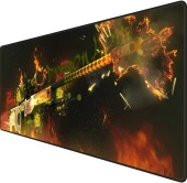 Gaming Mousepad Oyuncu Mousepad 90X40 Xxl Büyük Oyuncu Mousepad Kaymaz Taban 4mm Kalınlık - 2