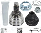 AKS KAFASI DIŞ ARKA SAĞ/SOL BMW X5 E53 00 07 141.5MM - 1