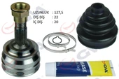 AKS KAFASI DIŞ ÖN FIAT TEMPRA 1.4i 92-99 22x20x46.8 127.5mm - 1