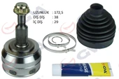 AKS KAFASI DIŞ ÖN TRANSPORTER T5 2.5 TDI 04-10 AXD 38x29x63 172.5mm - 1