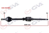 KOMPLE AKS SAĞ DUCATO-BOXER-JUMPER 2.5 D 94-02 18Q 1085mm - 1