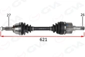ÖN AKS KOMPLE SOL FORD MONDEO I -II 1.6- 1.8 - 2.0 93 00 OTOM. - 1
