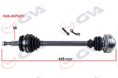 KOMPLE AKS SOL TRANSPORTER T5 1.9 TDI 03-11 645mm AXB-AXC - 1