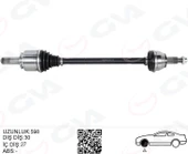 KOMPLE AKS ARKA SOL DEFENDER L663 DISCOVERY 5 L462 R.R 4 VOGUE L405 R.R SPORT 2 L494 837MM - 1