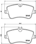 FREN BALATASI MERCEDES W203-W209 ON Low-Met - 1