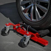 NT TOOLS 225mm Tekerlekli Mekanik Araç Taşıma Sehpası Krikosu 700 KG - 2