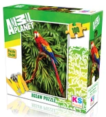 100 Parça Animal Planet Papağan Puzzle (Scarlet Macaw) - 2