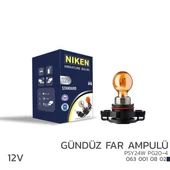 NIKEN 12V PSY24W GÜNDÜZ FAR AMPULÜ PG20-4 AMB 10L - 1