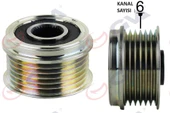 ALTERNATÖR KASNAĞI RULMANLI ASTRA H-COMBO-CORSA C-D-MERIVA 1.3CDTI-DOBLO-GRANDE PUNTO-LINEA 1.3MTJ - 1