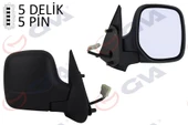 DIŞ DİKİZ AYNASI SAĞ BERLINGO-PARTNER 97 ELEKTRİKLİ ISITMALI KONVEKS 5 FİŞ VM-118EHR - 1