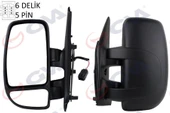 DIŞ DİKİZ AYNASI SOL MASTER-MOVANO 04 ELEKTRİKLİ ISITMALI KONVEKS 5 FİŞ VM-969EHL - 1