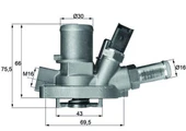 TERMOSTAT KOMPLE LINEA-BRAVO II-GRANDE PUNTO 1.4 T-jet 07 G1019.80 - 1