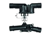TERMOSTAT 95 BMW E36 M42 M44 - 1