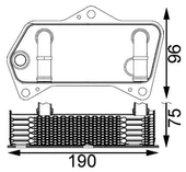 YAĞ SOĞUTUCUSU OTOMATİK ŞANZIMAN DSG GOLF-JETTA-PASSAT-CADDY-A3 2004-2013 1.4 TSI 1.9-2.0 TDI - 1