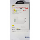 iberry Type-c USB Çift Girişli Hızlı Şarj Aleti - 5