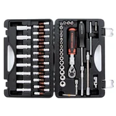 LOKMA TAKIMI 60 PARÇA S-ULTRA 1/4 UZATMALI CIRCIR GARAJ EKİPMANLARI HIRDAVAT - 1