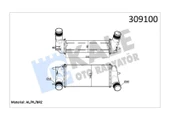 TURBO INTERCOOLER RADYATORU COURIER 14 FIESTA 13 B MAX 12 1.0 ECOBOOST - 1
