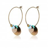 KL-PUL VE BONCUK HALKA KÜPE ER - 1