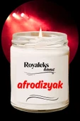 Doğal Özel Seri Kokulu Dekoratif Kavanoz Mum 210 cc - Afrodizyak - RYL - 1