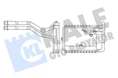 KALORİFER RADYATÖRÜ HYUNDAI İ30 1.4L 1.6L G4FA G4FC benzinli 07-12 1.6L D4FB dizel 07-11 - ALEMİNY UM - 1