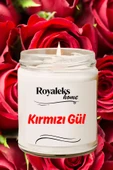 4 Adet Doğal Özel Seri Kokulu Dekoratif Kavanoz Mum 4X210 cc - Ateşli Set - RYL - 6