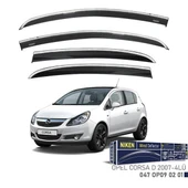 KROMLU CAM RÜZGARLIĞI OPEL CORSA D 2007- 4LÜ - 1