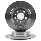 ARKA FREN AYNASI ADET VOLVO S60 01-10 S70 01-05 S80 98-06 XC70 00-07 288x12x5DL DELIKLI 986478495-DF4066 - 1