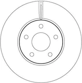 ON FREN DISK AYNA FOCUS IV 17 - 1