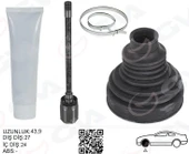 AKS MILI ÖN SAĞ BMW X5 E70 X6 E71 E72 SANZIMAN TARAFI UZUNLUK- 567.5MM - 1